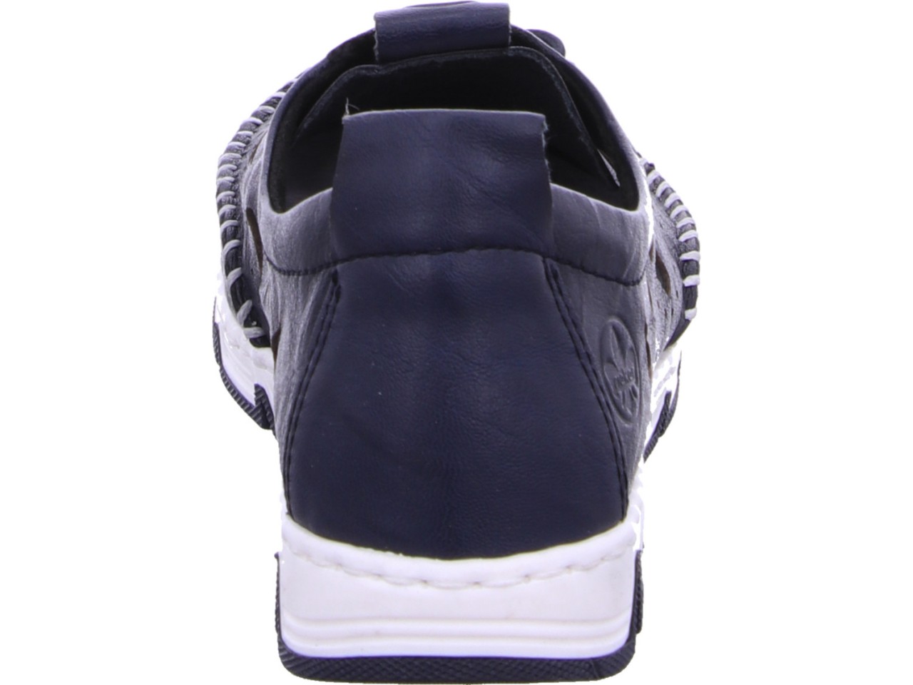 RIEKER Sportliche Slipper blau