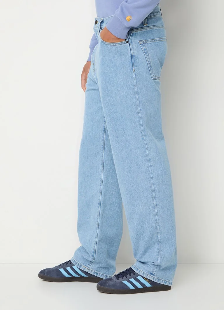 Jeans Carhartt WIP Aaron a gamba dritta con tasche laterali