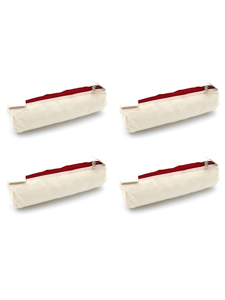Eduplay Schlampermäppchen, 100% Baumwolle, Ø 7cm, 23 cm, blanko zum bemalen in Natur günstig kaufen onesize