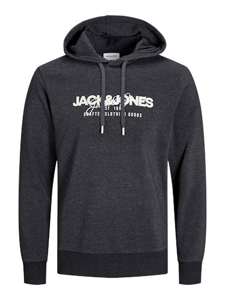 Jack & Jones Hoodie in Anthrazit günstig kaufen