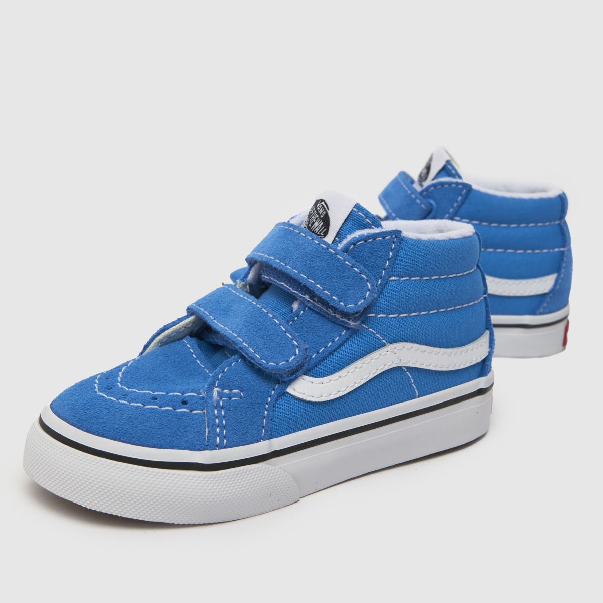Vans blå sk8-mid reissue v pojkar småbarnsskor
