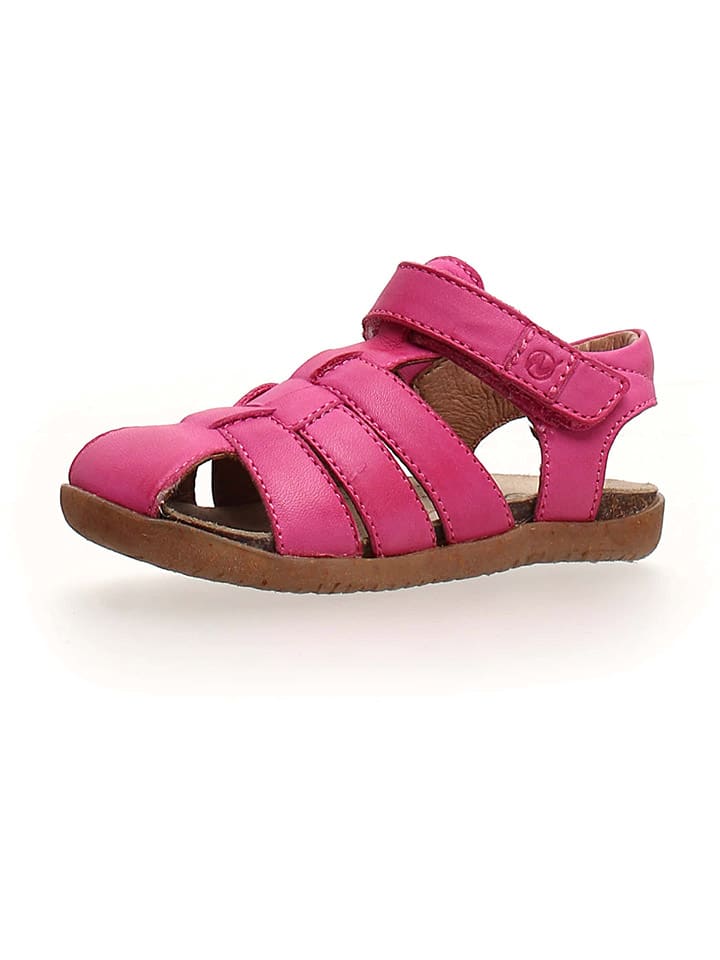 Naturino Leder-Halbsandalen in Pink günstig kaufen
