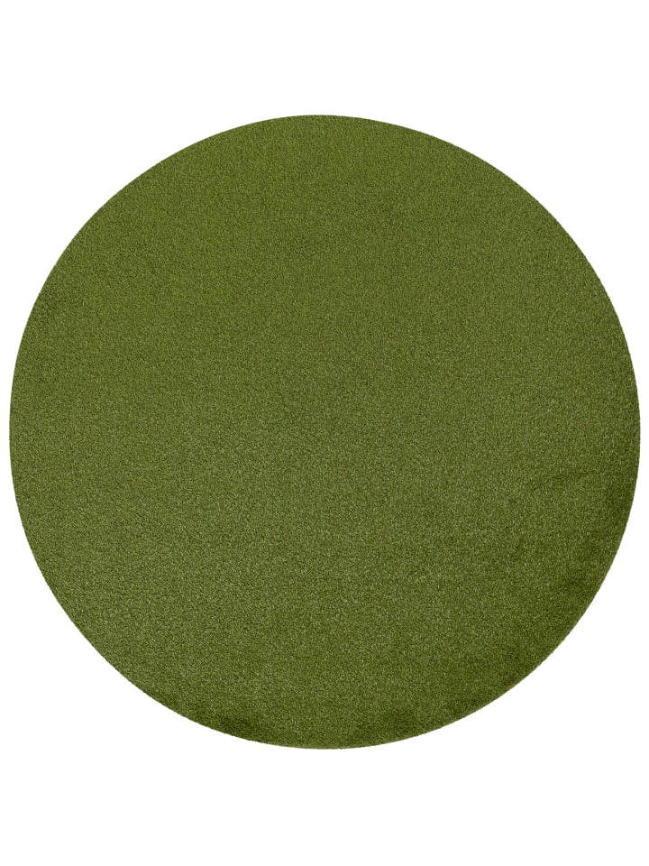 Snapstyle Luxus Kunstrasen Rasenteppich Chelsea Rund in Groen günstig kaufen