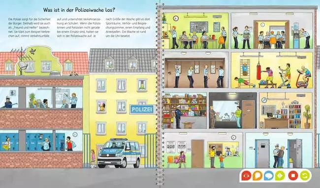 tiptoi® Wieso? Weshalb? Warum? Unterwegs mit der Polizei