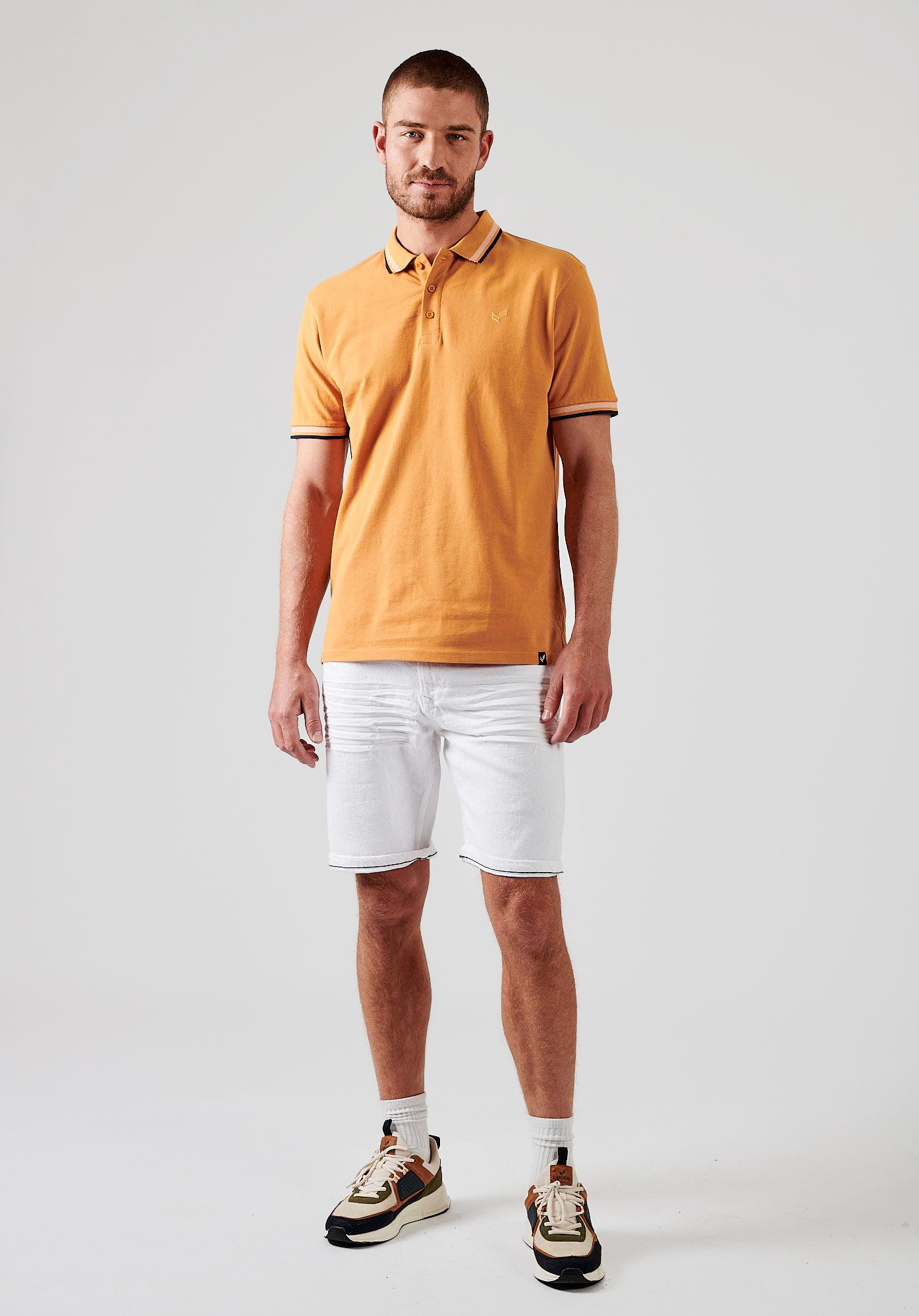 RAYOC  Polo homme 100% coton bio