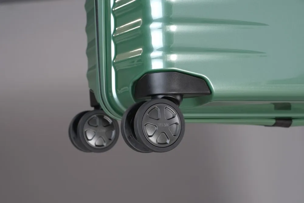 Titan LITRON 4-Rollen-Kabinentrolley S - Traubengrün