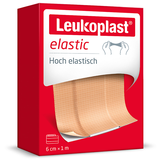 LEUKOPLAST Elastic Pflaster 6 cmx1 m  1 St  Pflaster