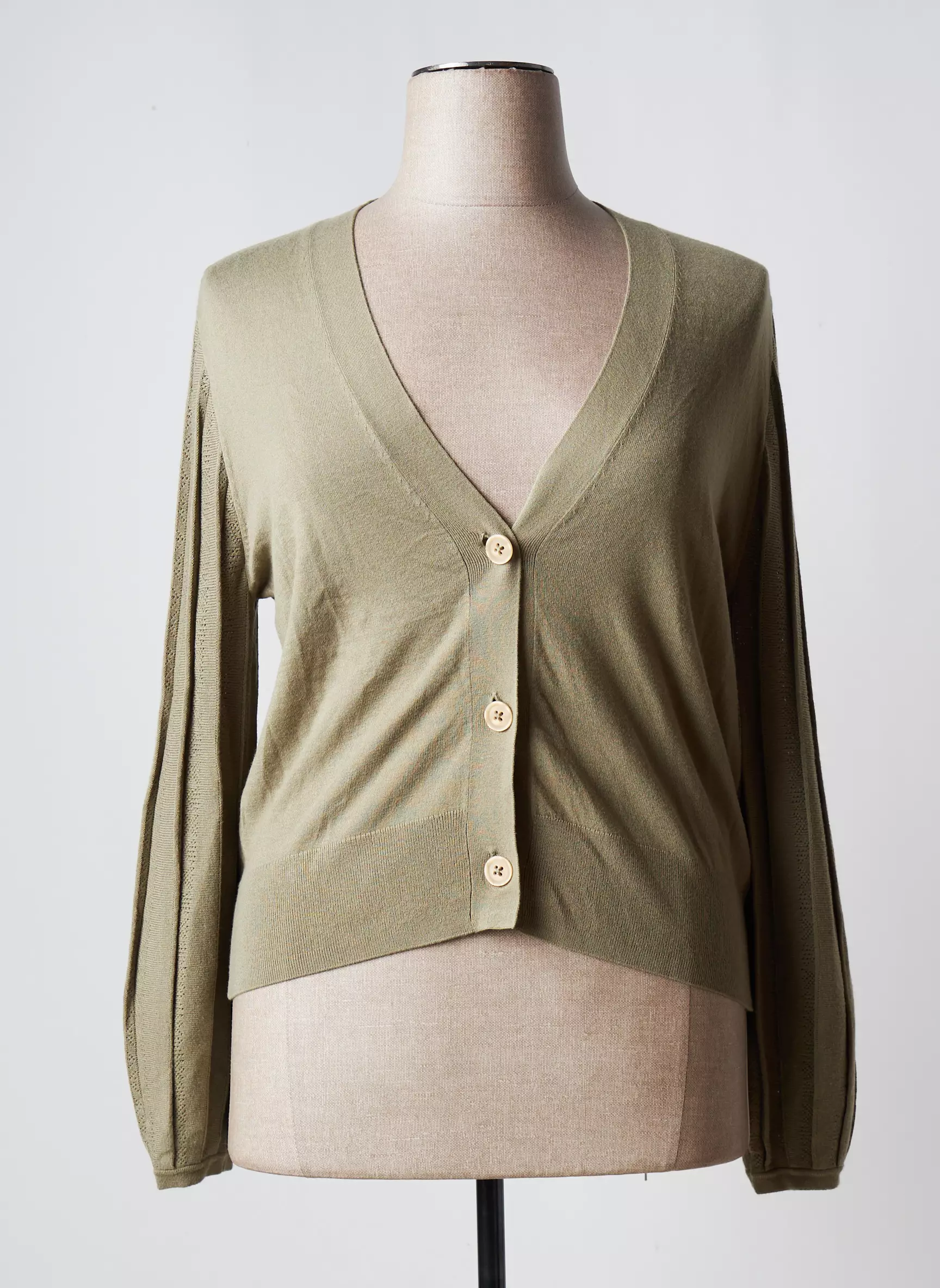 Betty   Co Cardigans Femme couleur vert