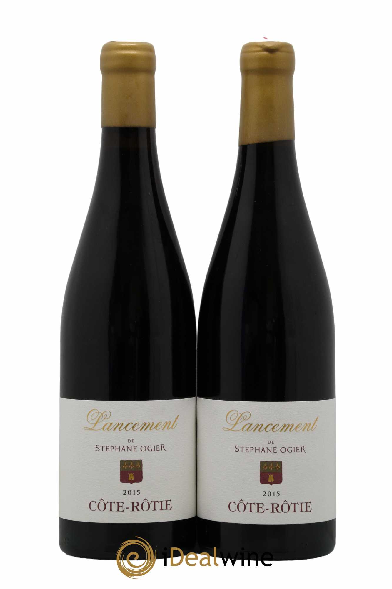 Côte-Rôtie Lancement Stéphane Ogier  2015 - Lot de 2 Bouteilles