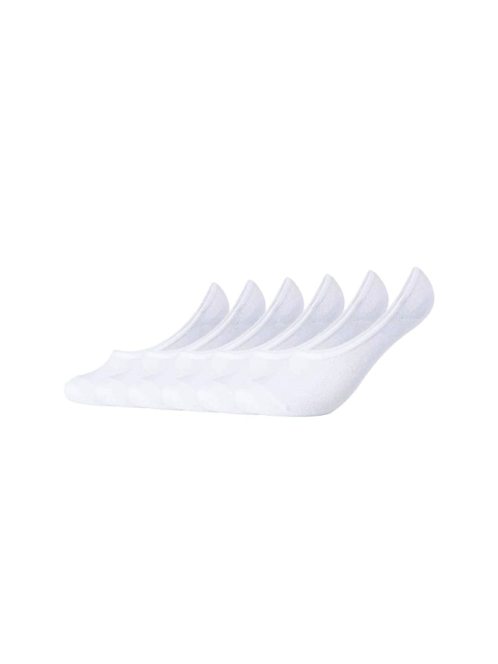 S. Oliver Füßlinge 6er Pack essentials in Weiß günstig kaufen