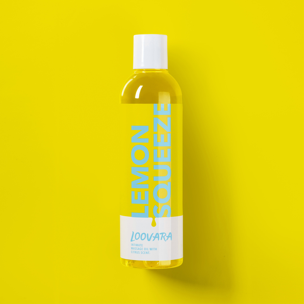 loovara Lemon Squeeze - Parfum d'agrumes huile de massage