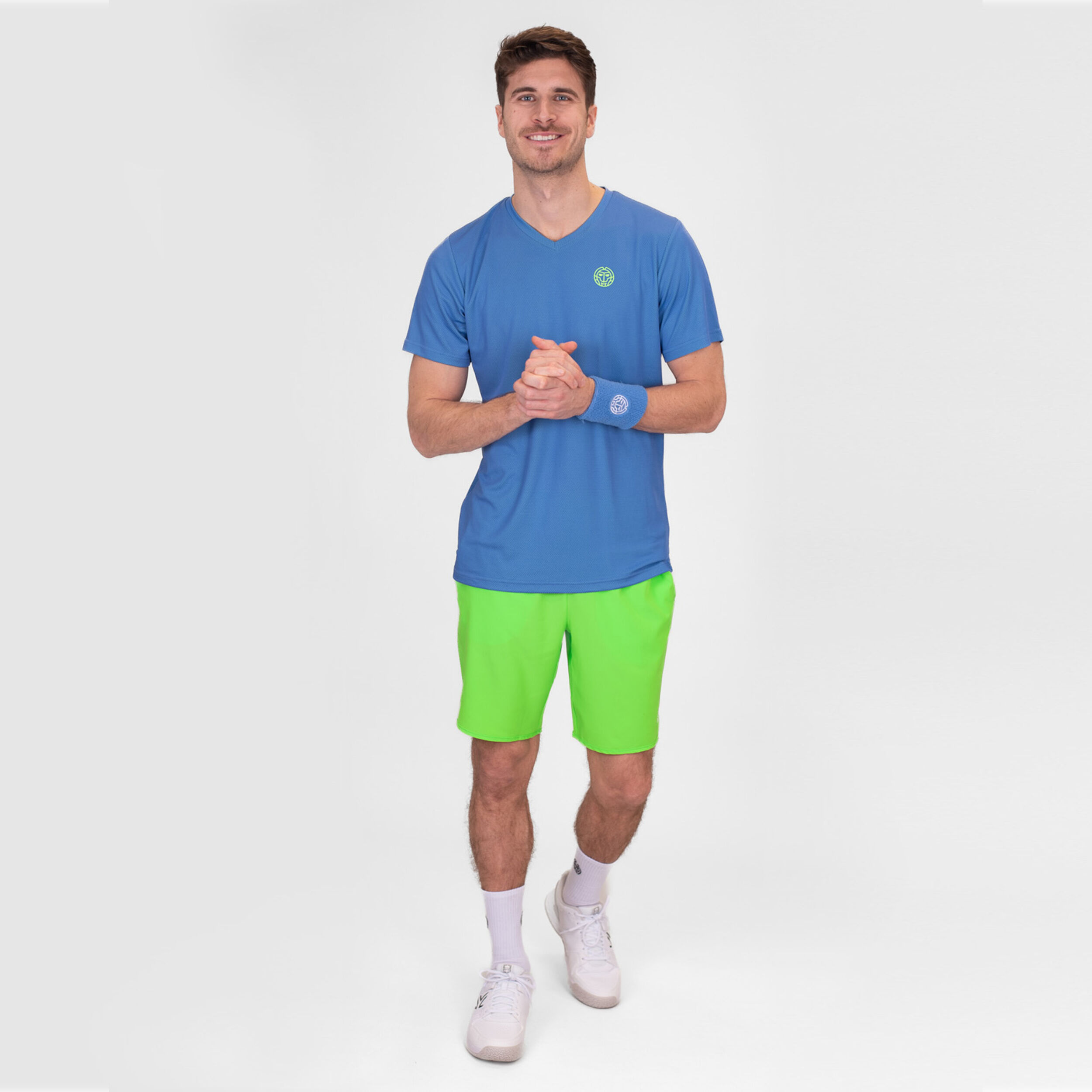 Crew 9in Shorts Herren - Neongrün