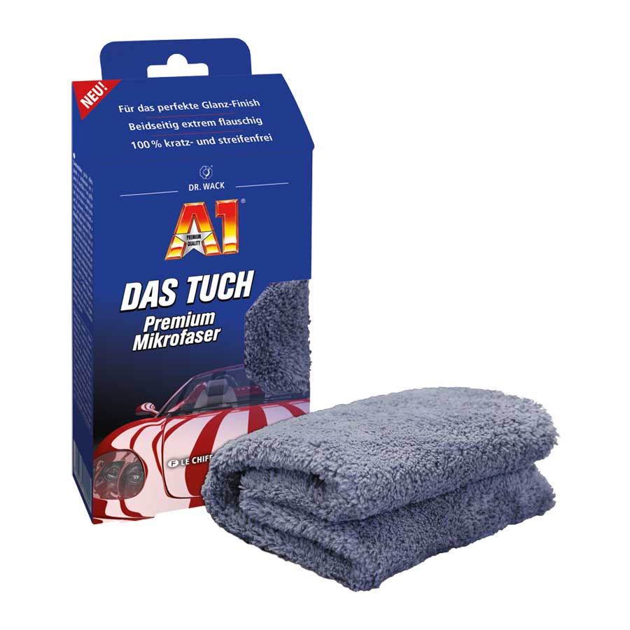 Dr. Wack A1 Premium Mikrofasertuch, 40x40cm, 1 Stück - ATU