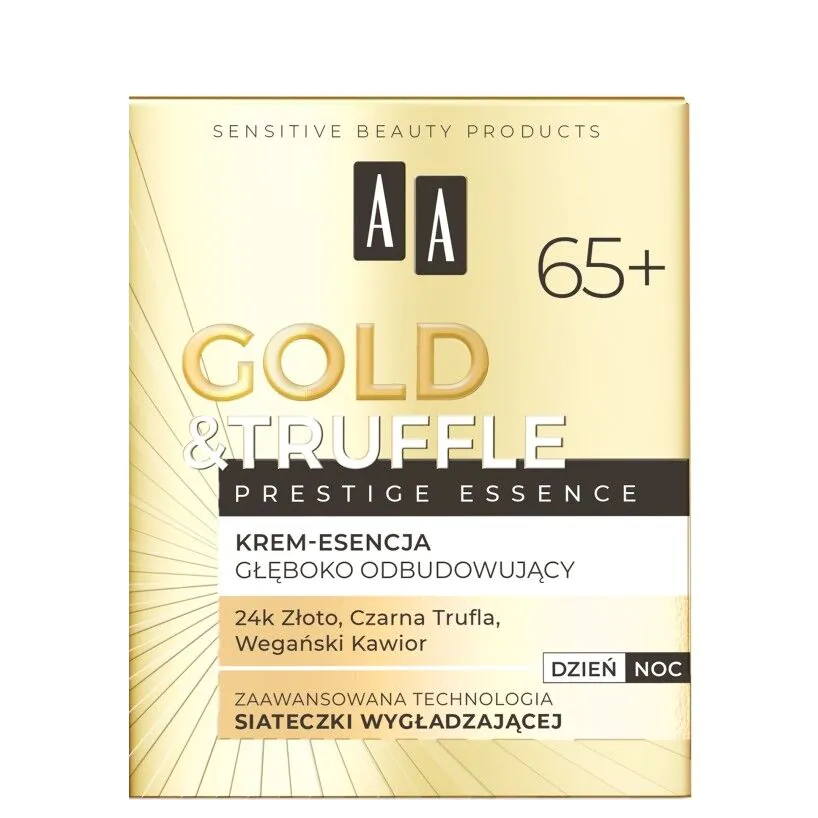 AA Gold & Truffle Prestige Essence Ultra 65+ - foryngende creme-essens 50ml