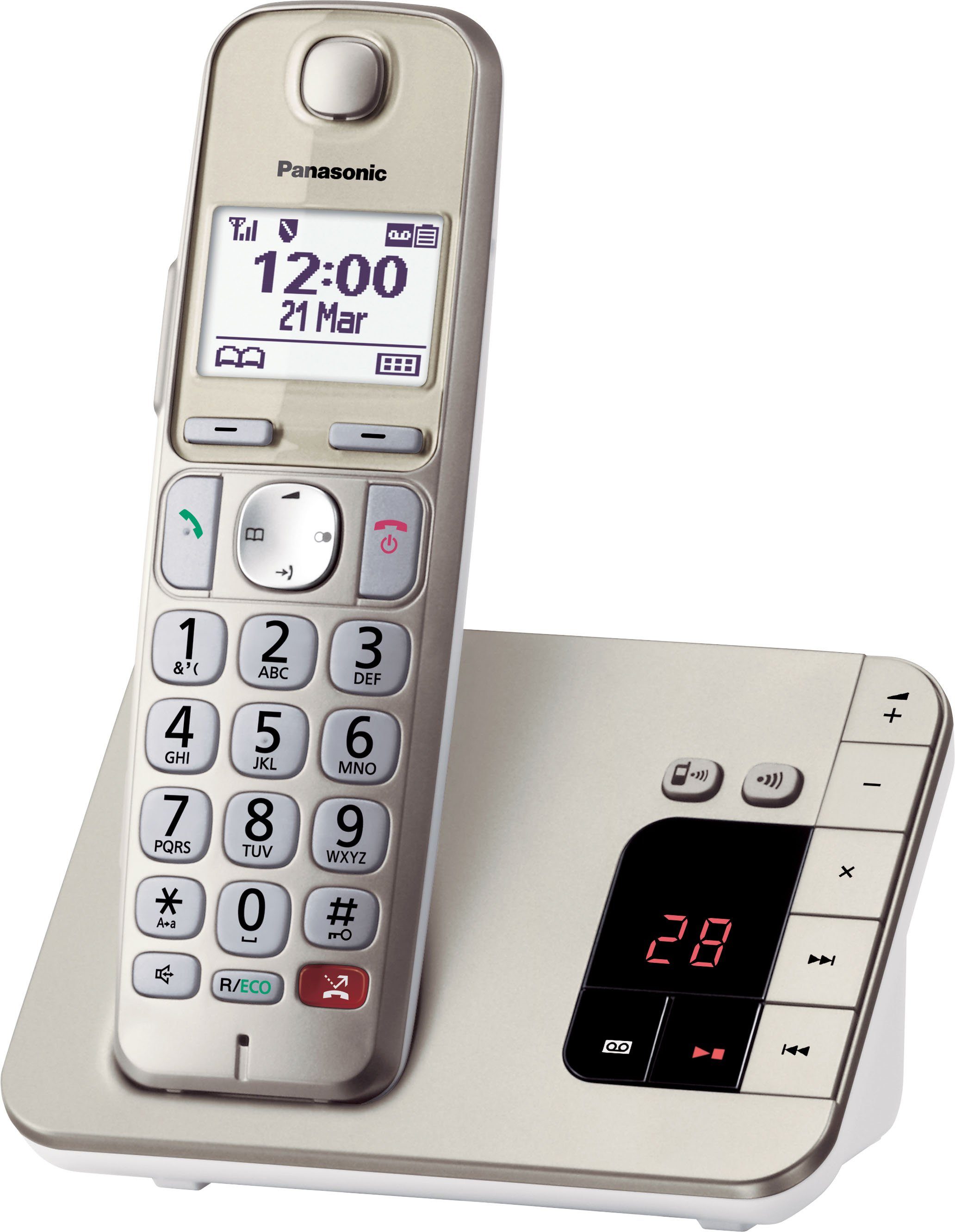Panasonic KX-TG260GN DECT-Telefon (Mobilteile: 1)