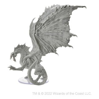 D&D Nolzur's Marvelous Miniatures Miniatur unbemalt Adult Black Dragon