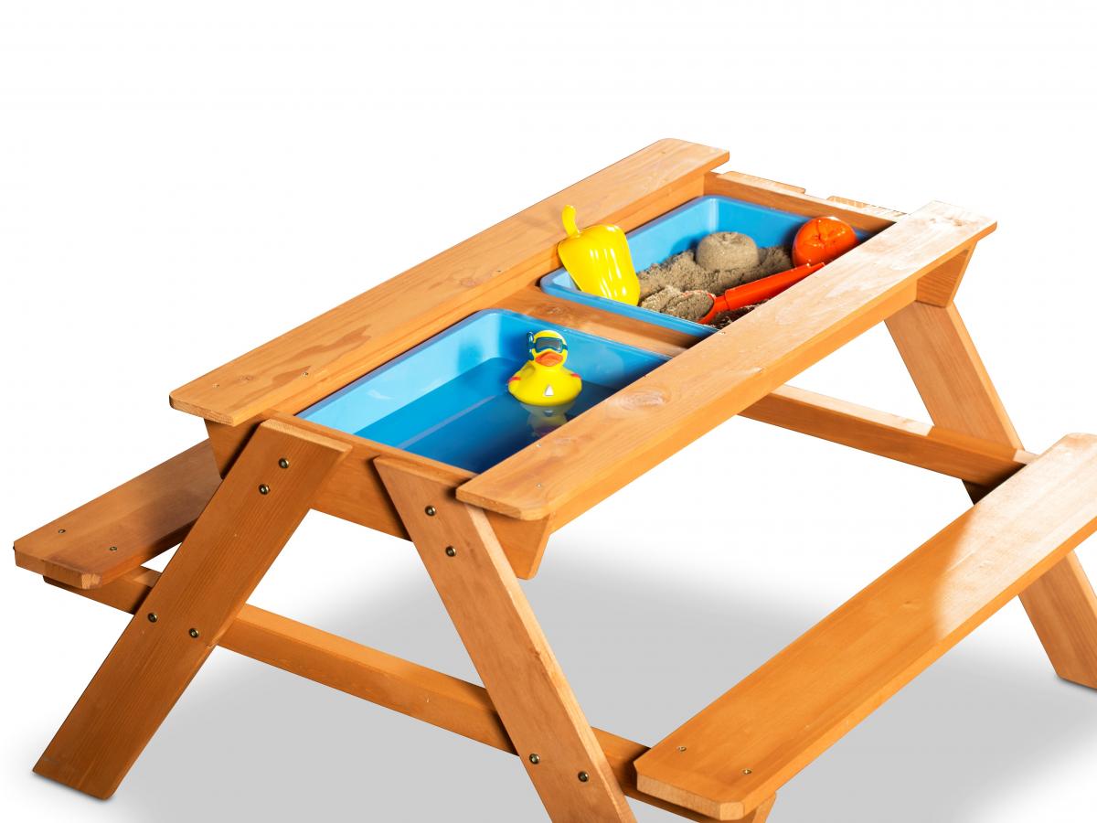 Coemo 2in1 Kindersitzgruppe und Sand-und Wasserspieltisch Kinder