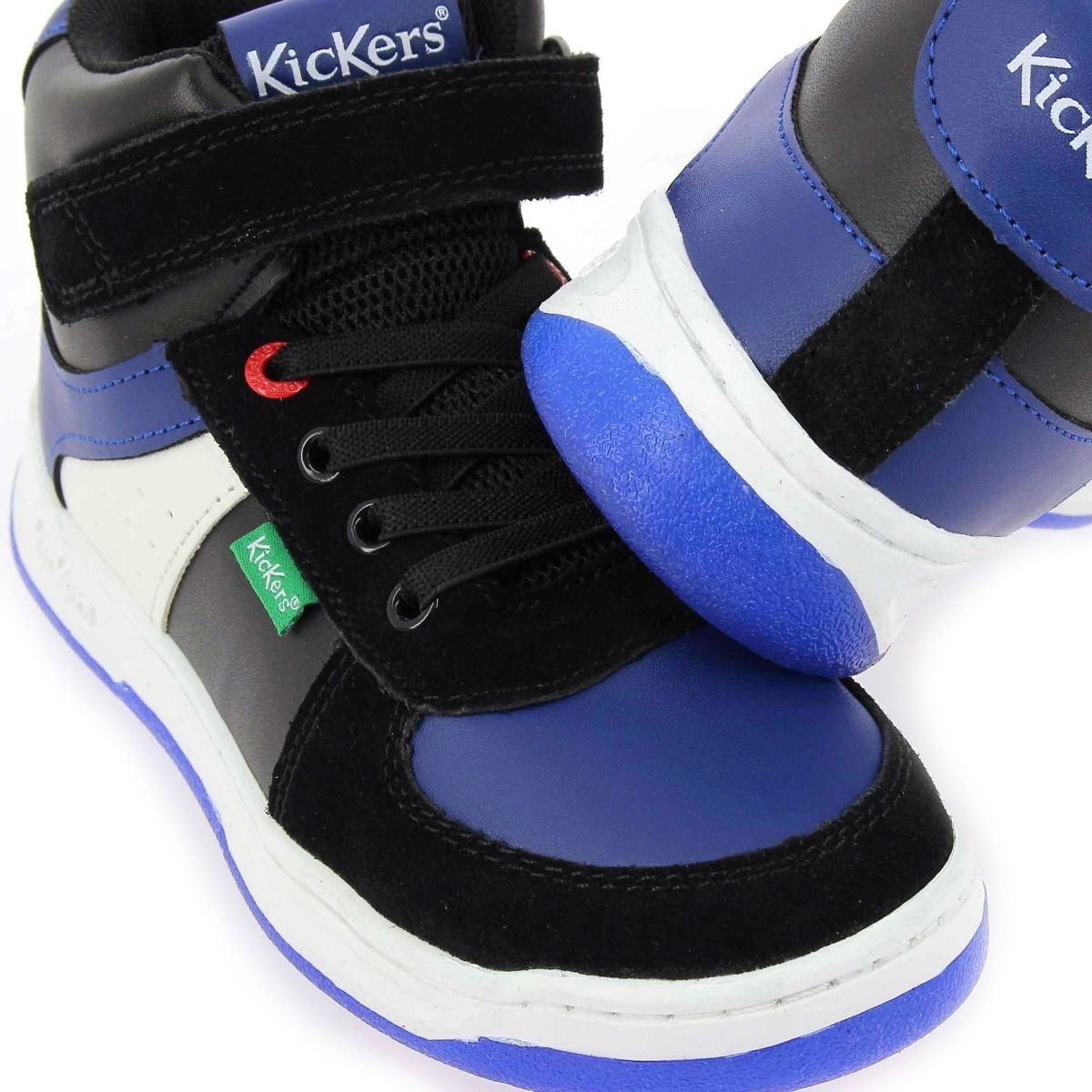 Kickers  KICKALIEN H22 - noir bleu