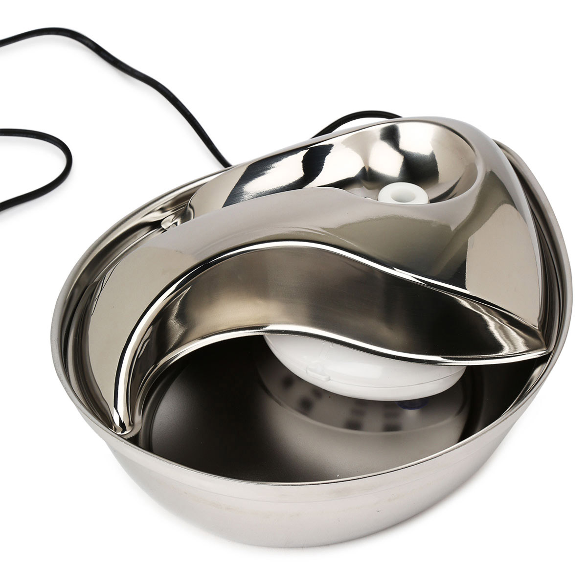 Pioneer Pet Edelstahl Trinkbrunnen Rain Drop Style 2,8 l