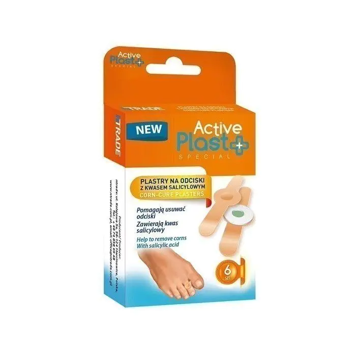 „Activ Plast“ – nuospaudų pleistrai su salicilo rūgštimi