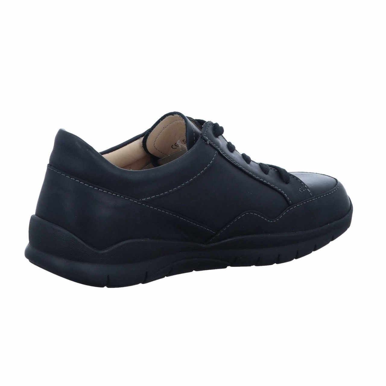 FINN COMFORT Komfort Schnürer schwarz MILFORD Finamic