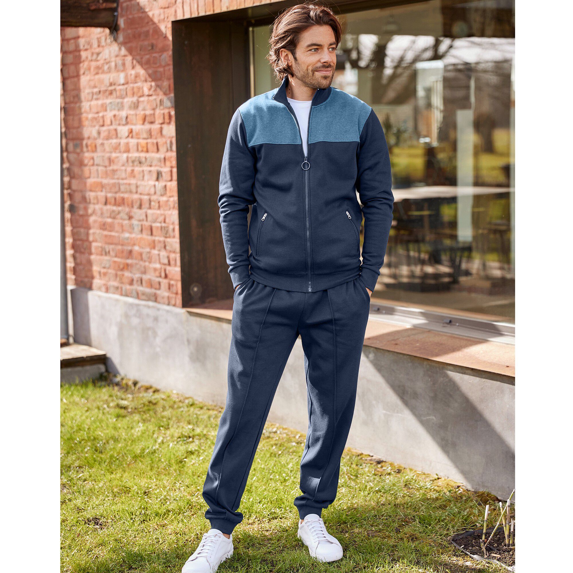 Veste molleton zippée