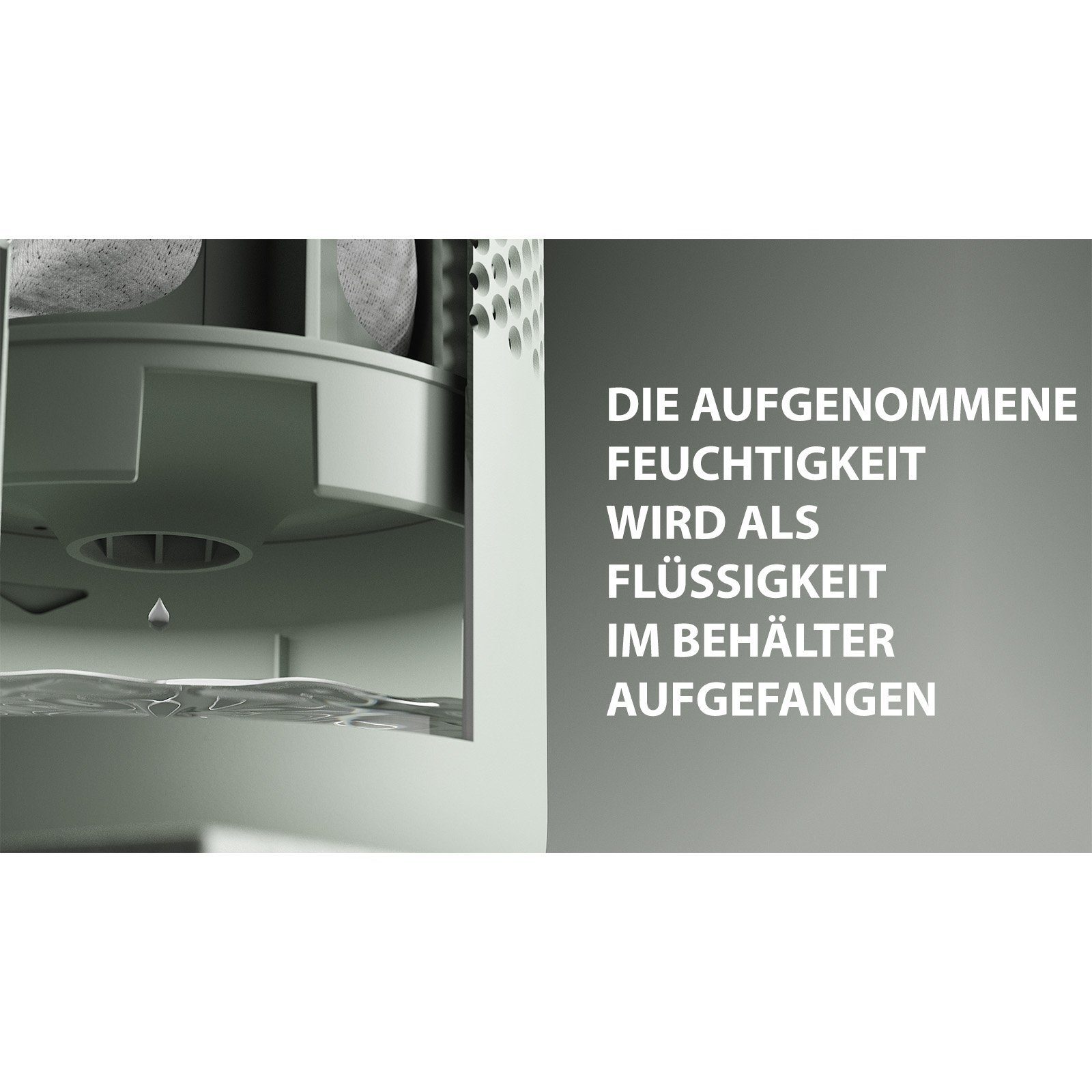 BlueCraft Luftentfeuchter-Nachfüllpack Absodry duo Family Schlafzimmer Wohnung Nachfüller, Inkl. 0,6 kg Granulat Vliesbeutel, gegen Schimmel, Entfeuchter Granulat Box Raumenfeuchter