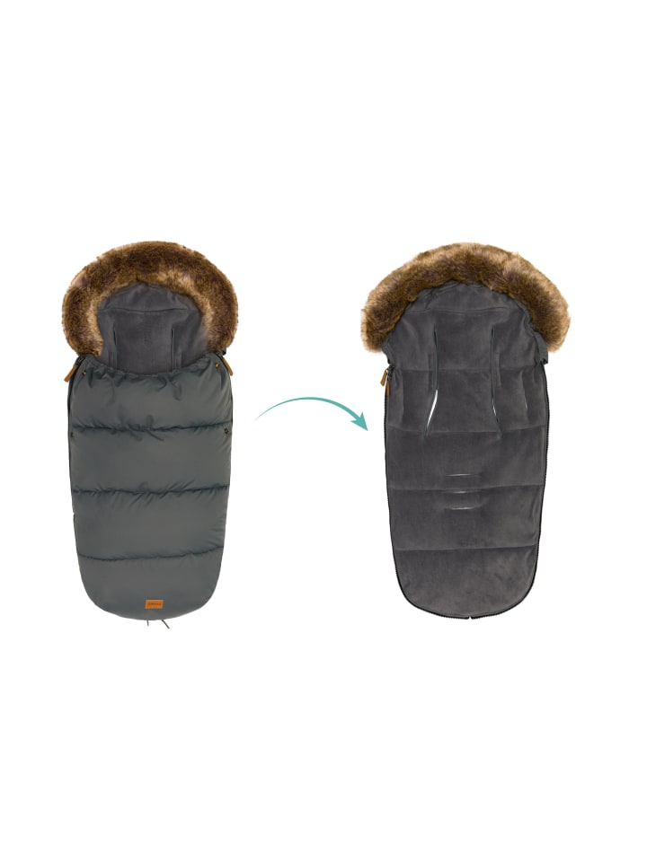fillikid Winterfußsack Manaslu in Grau günstig kaufen onesize