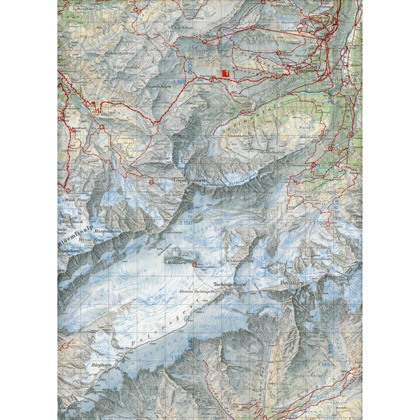 Swisstopo 1 : 50 000 Jungfrau - Wanderkarte