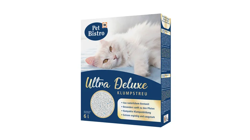 Pet Bistro Katzenstreu Ultra Deluxe Klumpstreu 6 l