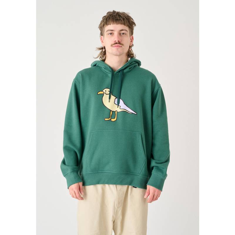 Cleptomanicx Smile Gull Hoodie Herren