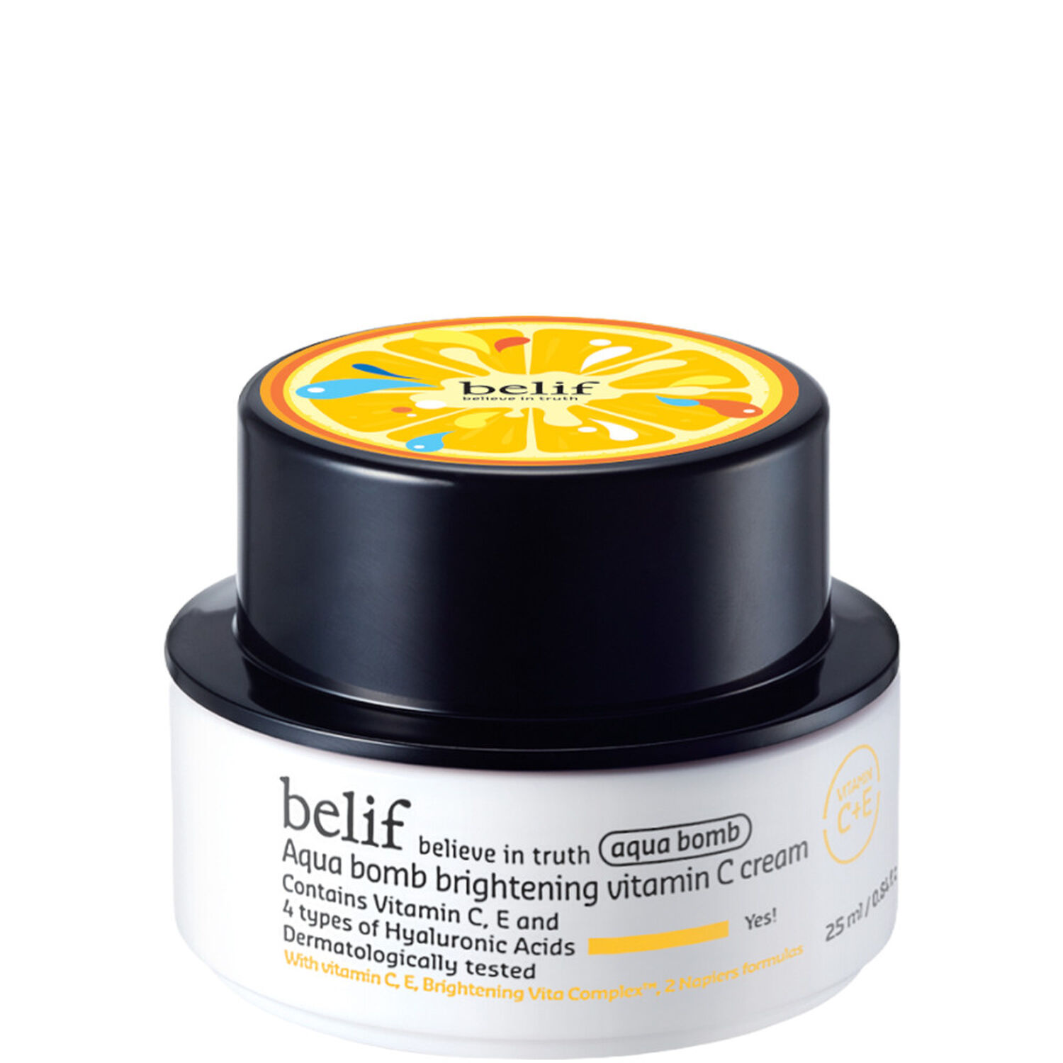 Belif Aqua Bomb Brightening Vitamin C Cream Crème Visage Hydratante
