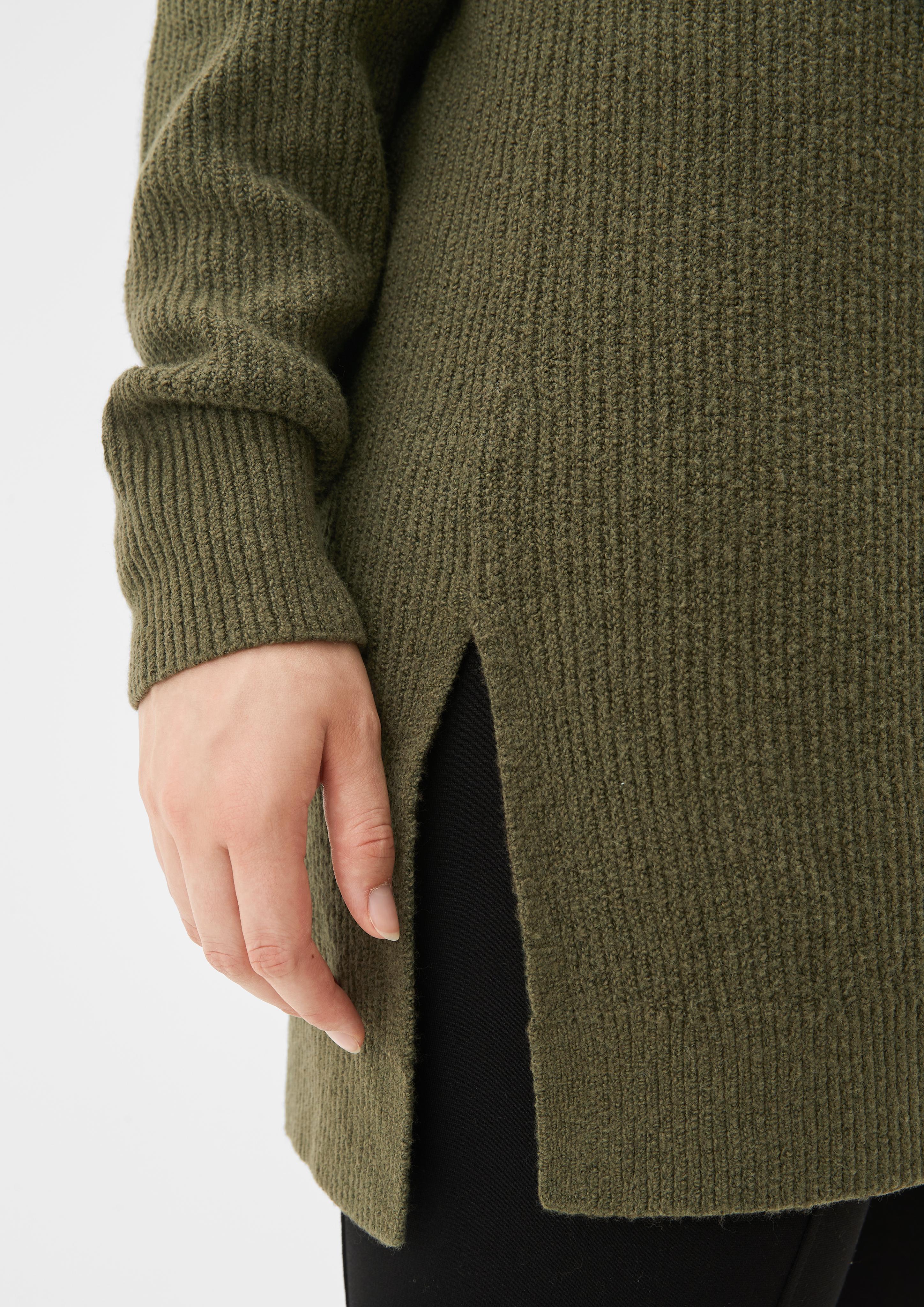 Langer Feinstrickpullover  2122006-7844