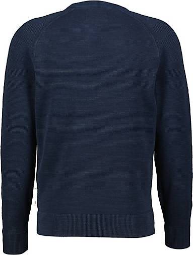 Marc O'Polo Herren Feinstrickpullover aus Bio-Baumwolle