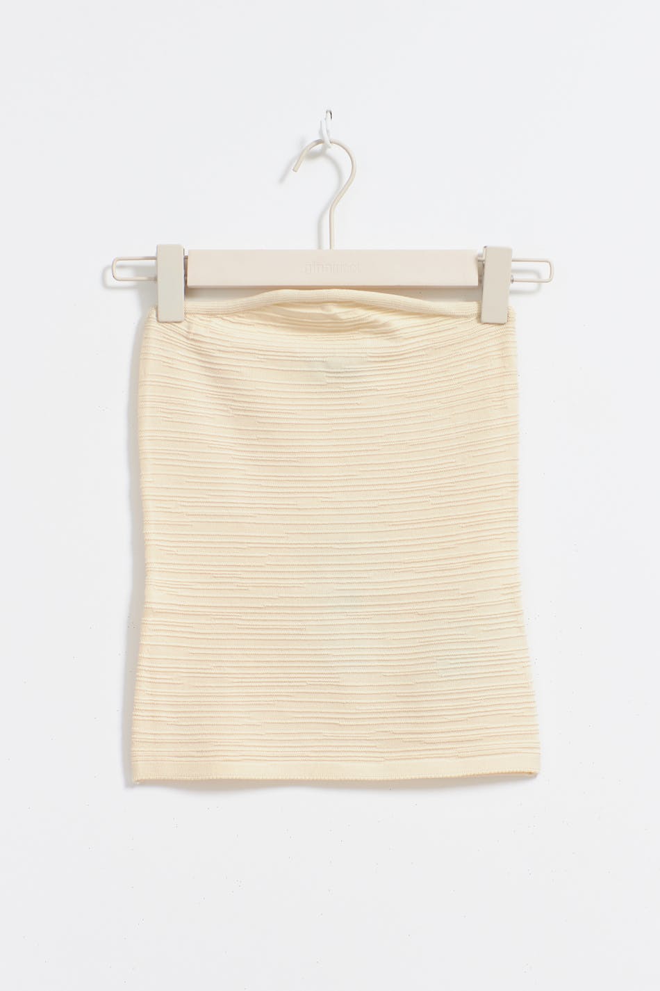 Knitted tube top