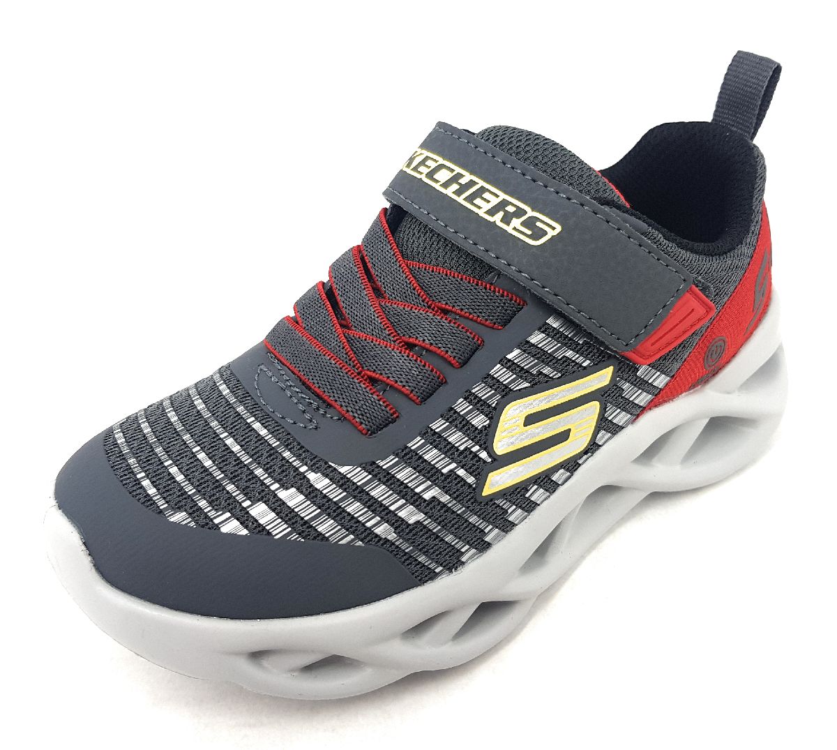 Skechers Twisty Brights 401650L CCRD Grau CCRD charcoal/red