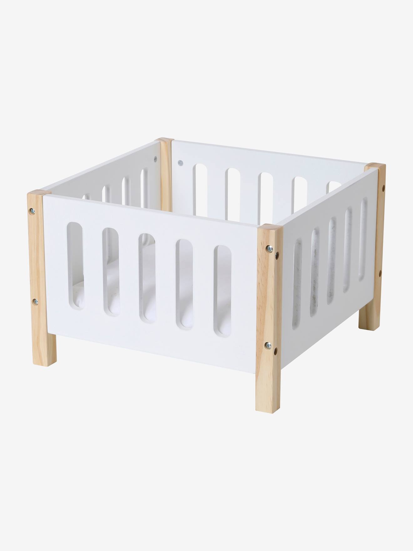 Parc pour poupon en bois FSC® beige
