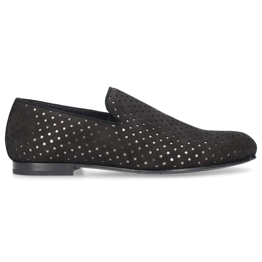 Jimmy Choo - Loafer SLOANE Veloursleder - schwarz