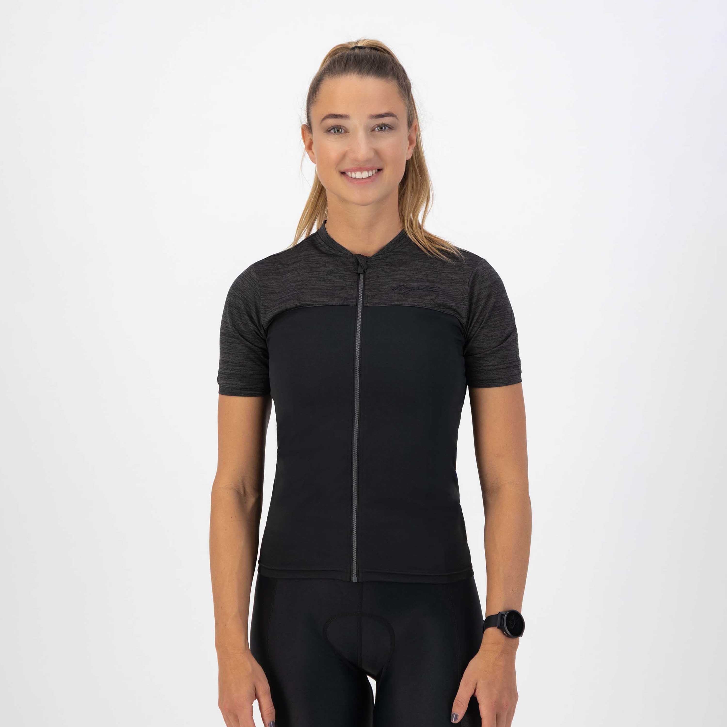 Rogelli Melange Black Damen Radtrikot