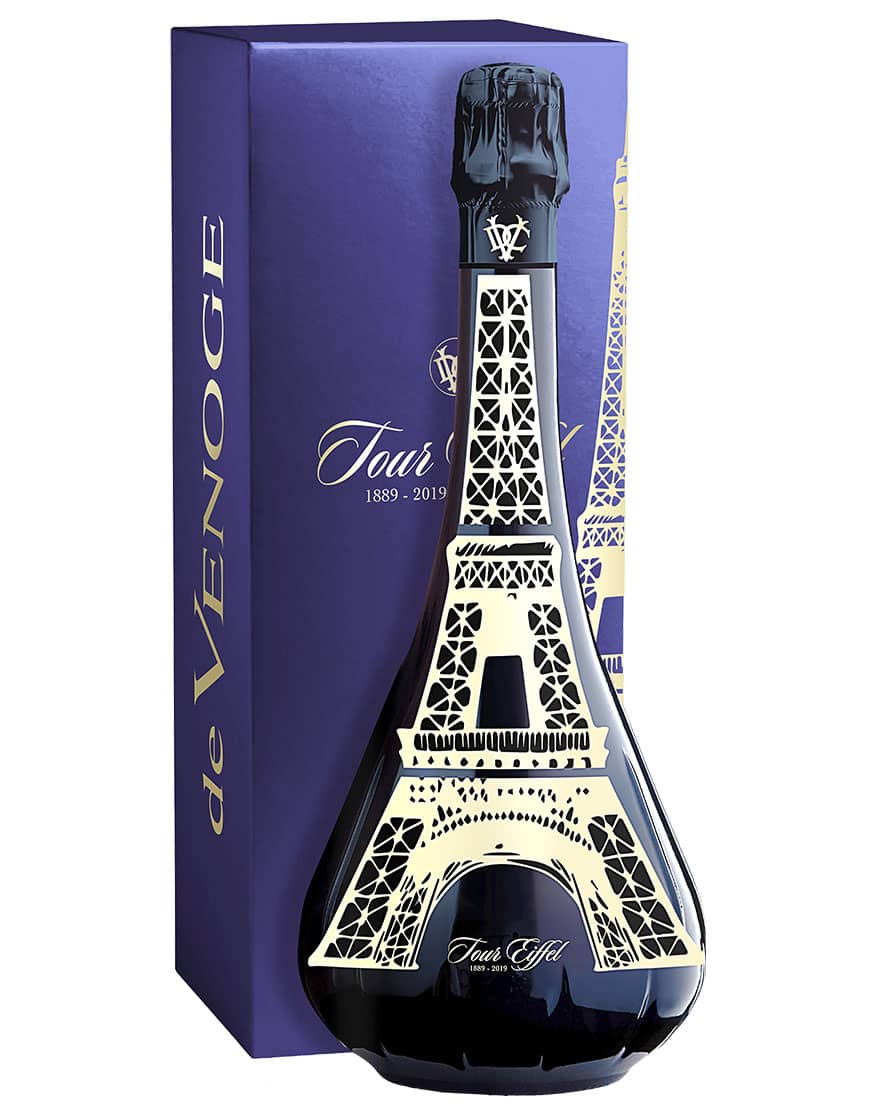Champagne Brut  AOC Cuvée Tour Eiffel 1889-2019 De Venoge 0,75 ℓ, En Étui