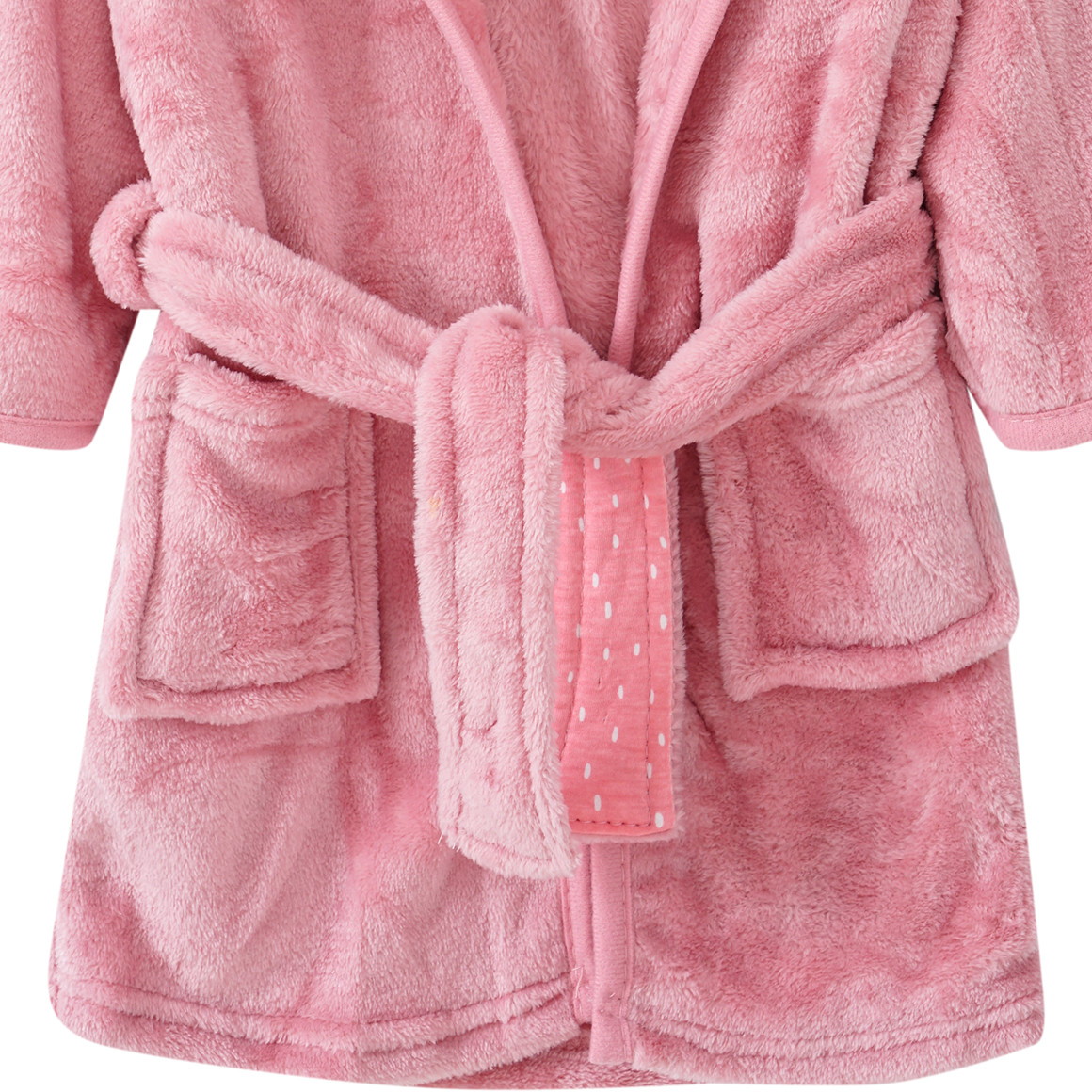 Baby Bademantel aus Fleece