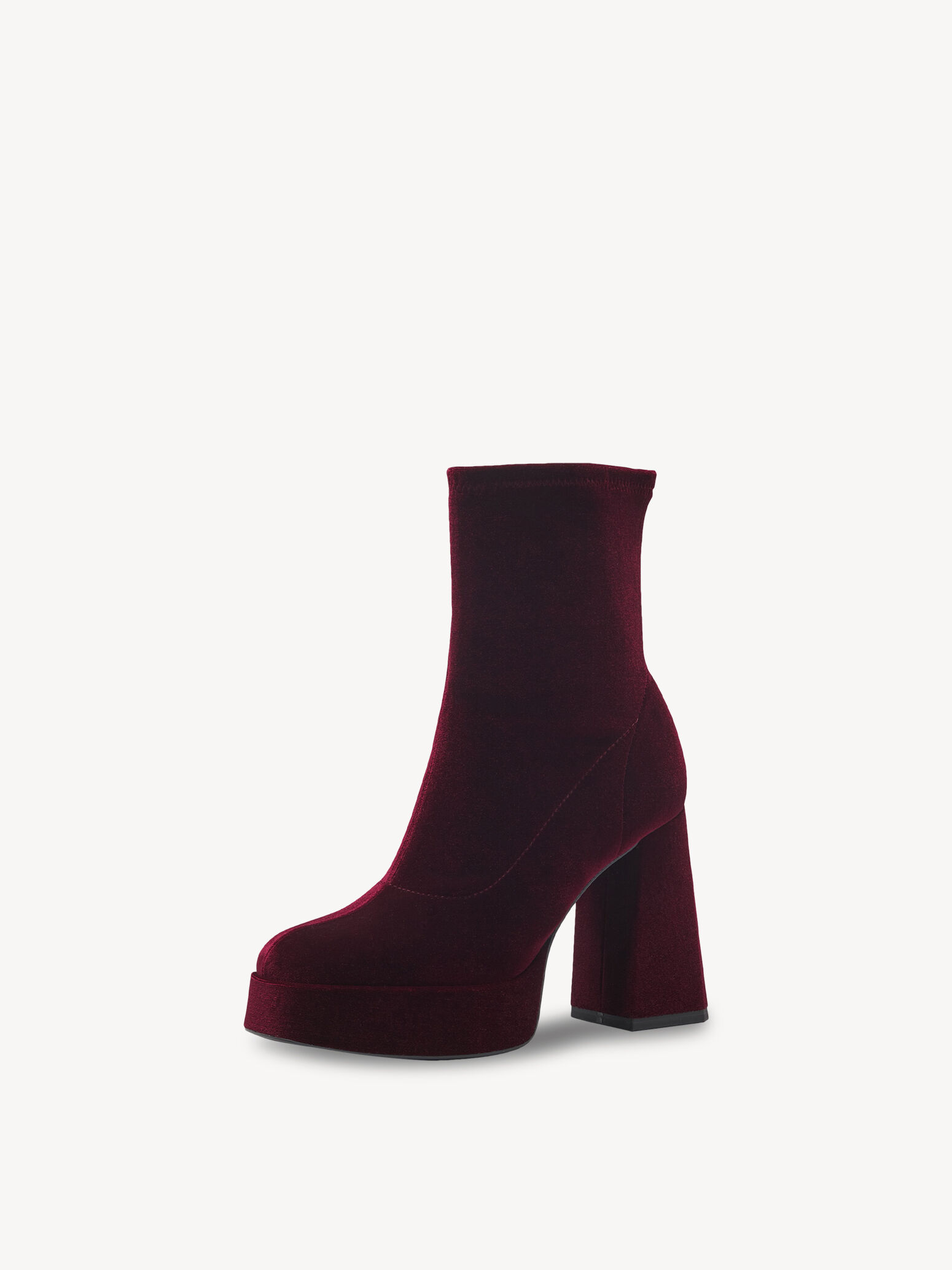 Bottine - rouge