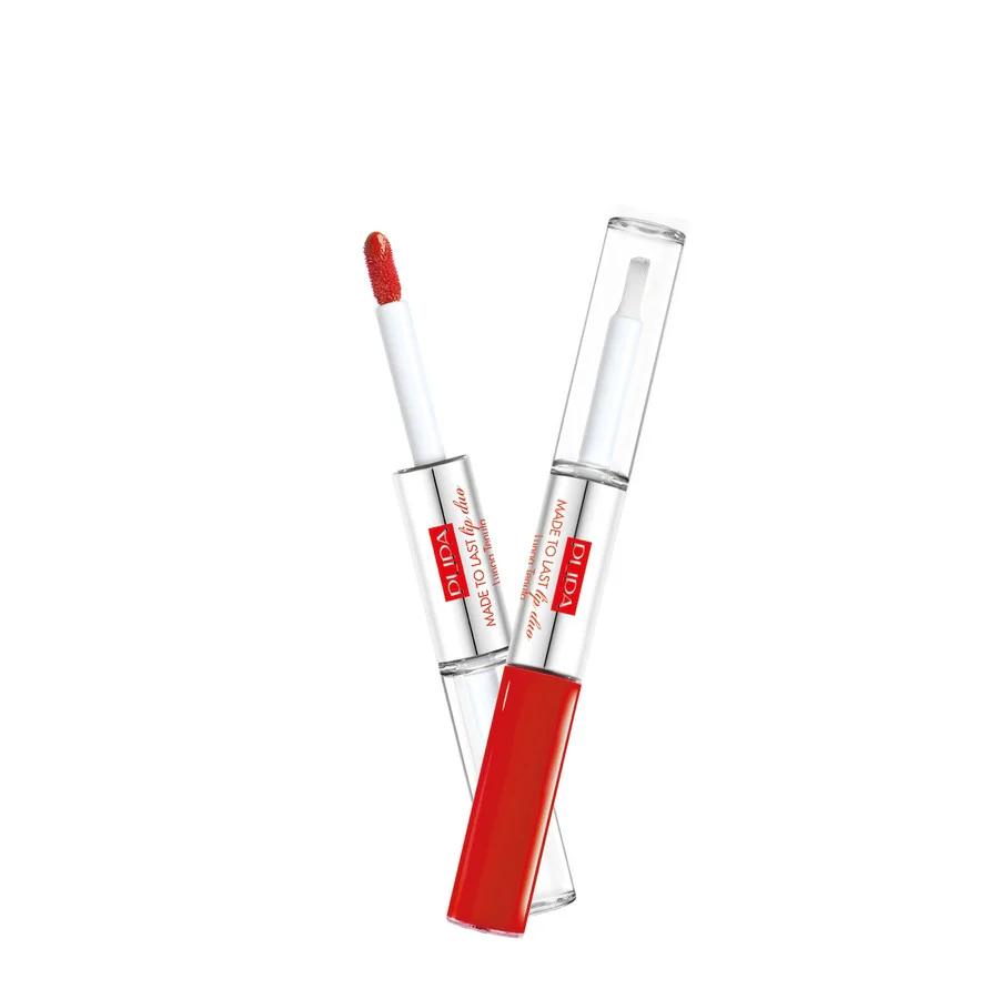 Dúo labial Made To Last: labial y brillo.