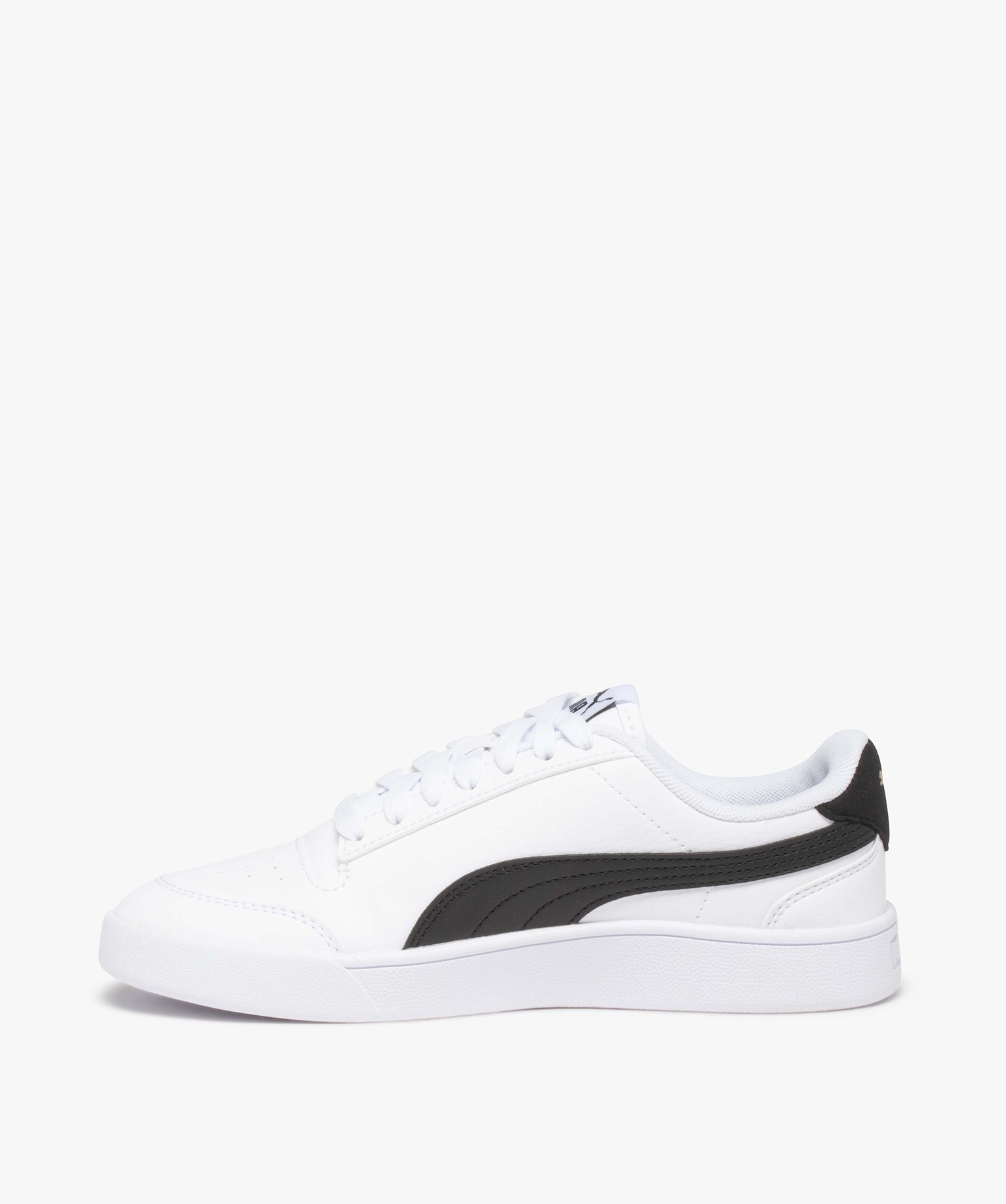 Baskets Garçon bicolores à lacets – Puma Shuffle blanc | GEMO