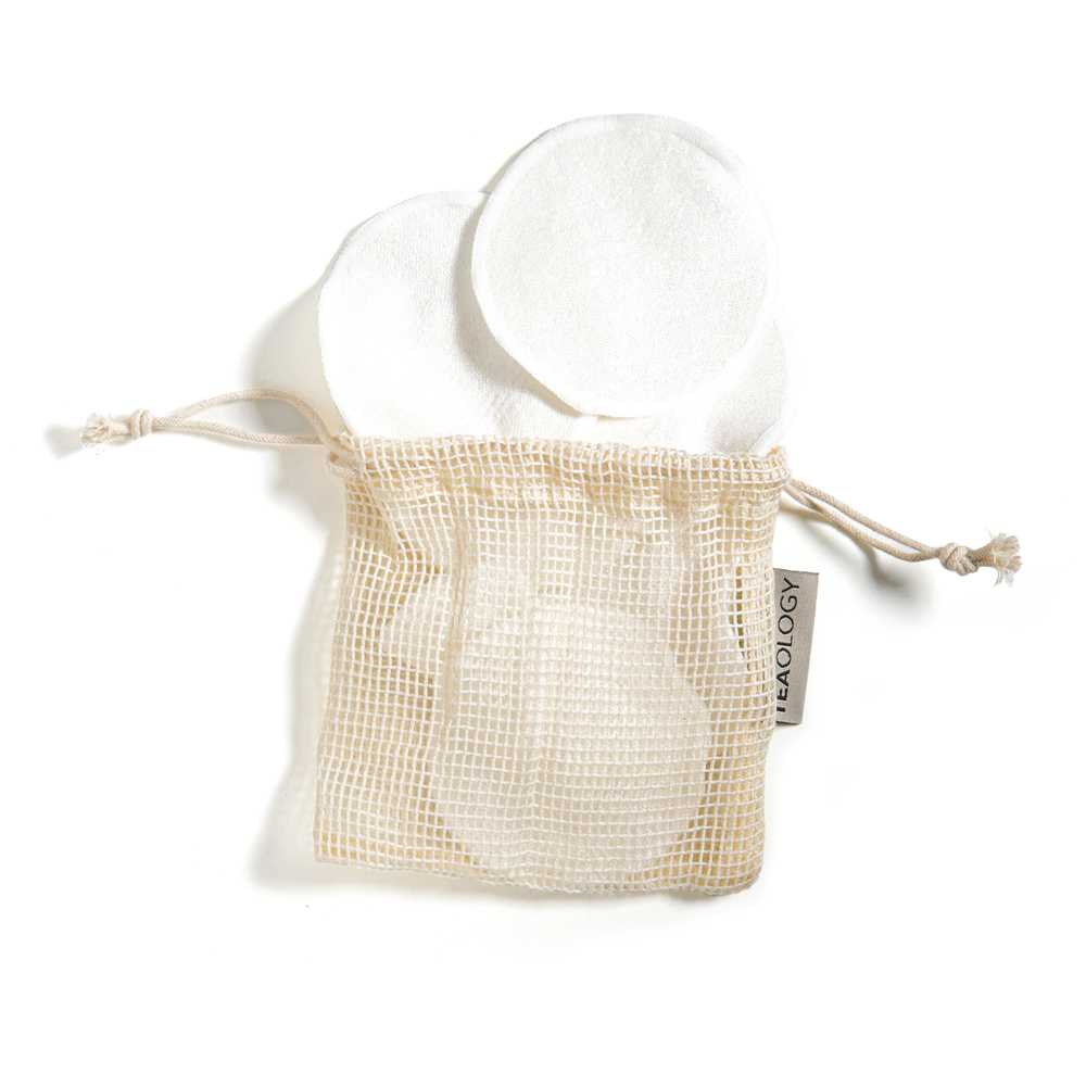 Teaology 7-pack reusable Cotton Pads Cotons Démaquillants Reutilisables