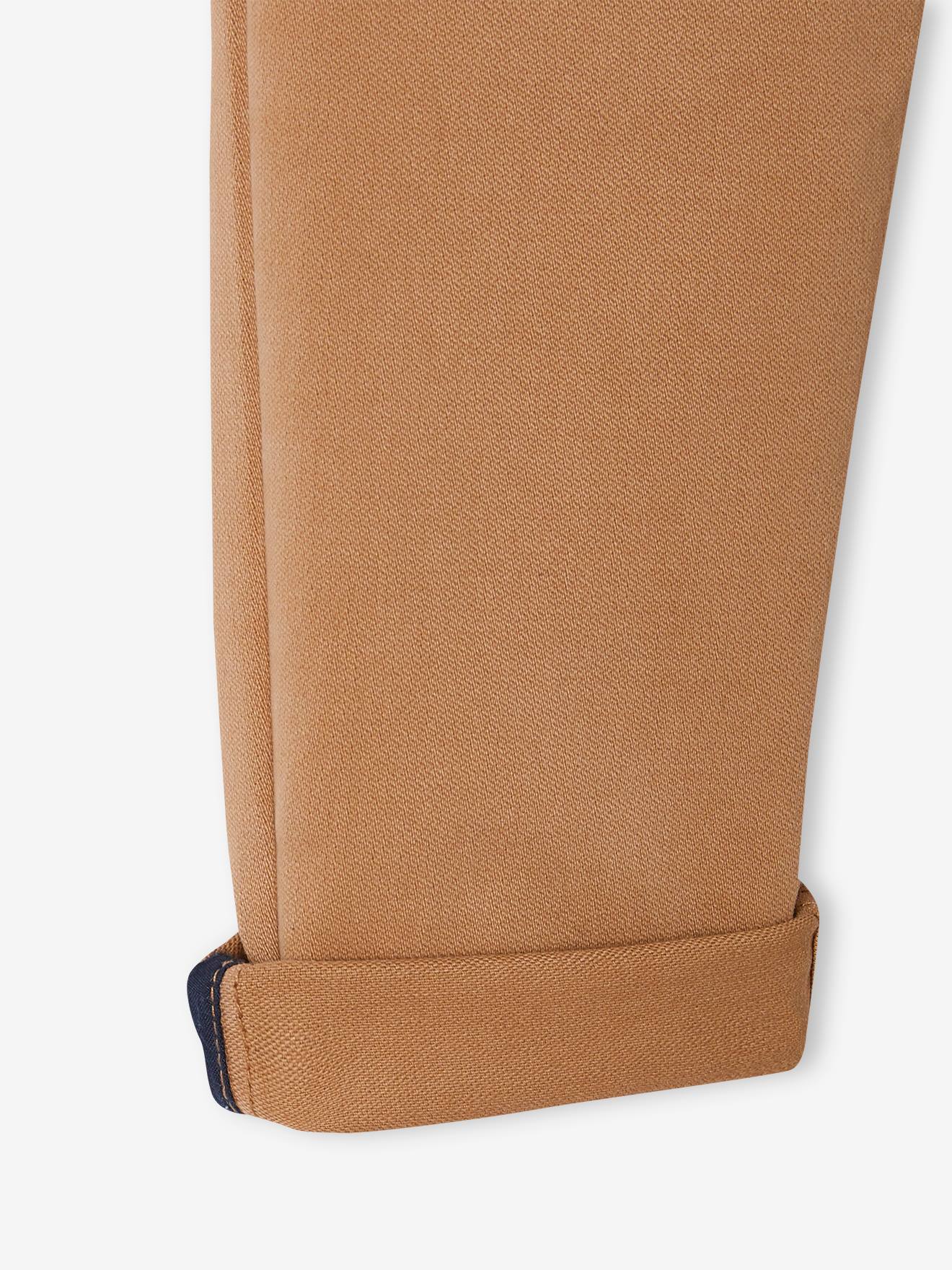 Vertbaudet Jungen Chinohose mit Schlupfbund Oeko-Tex - grün