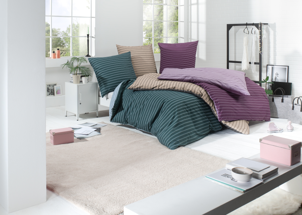 Bettwäsche Tom Tailormauve/plum