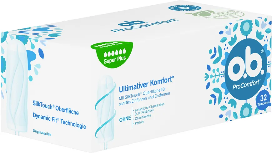 O.B. Tampons ProComfort Super Plus 32er