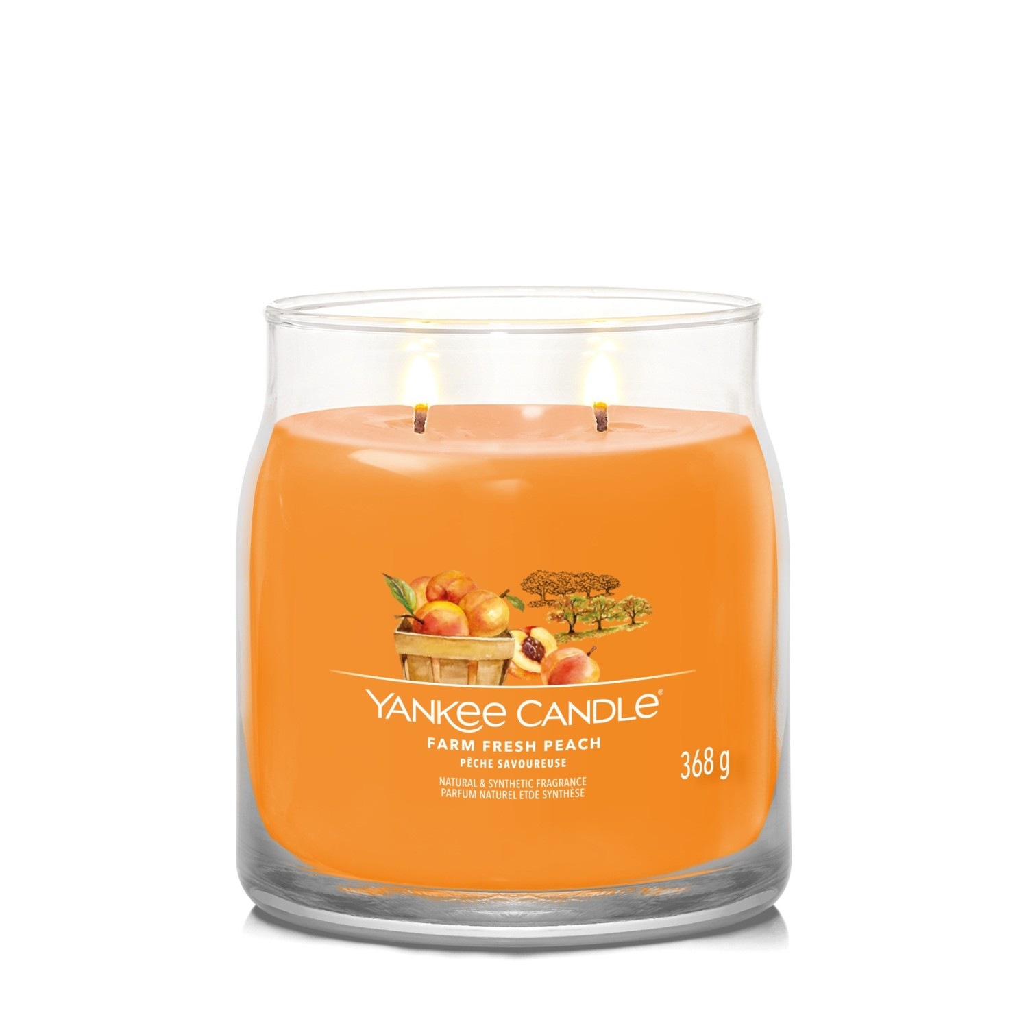 YANKEE CANDLE Srednji kozarec Tasty Peach