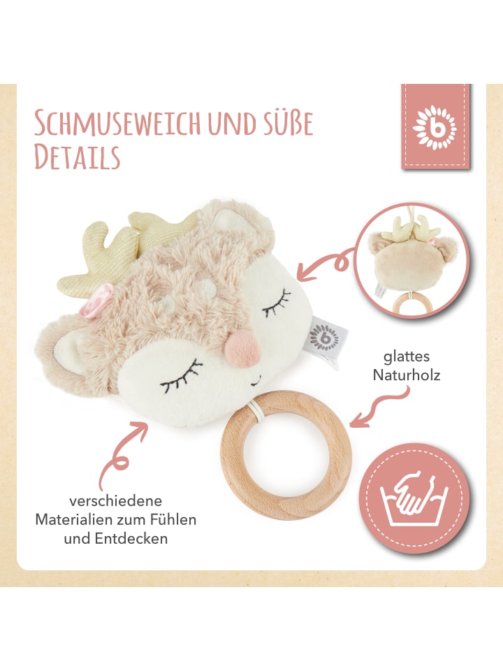 Bieco Spielwaren Musikspieluhr Reh - ab Geburt in Beige günstig kaufen onesize